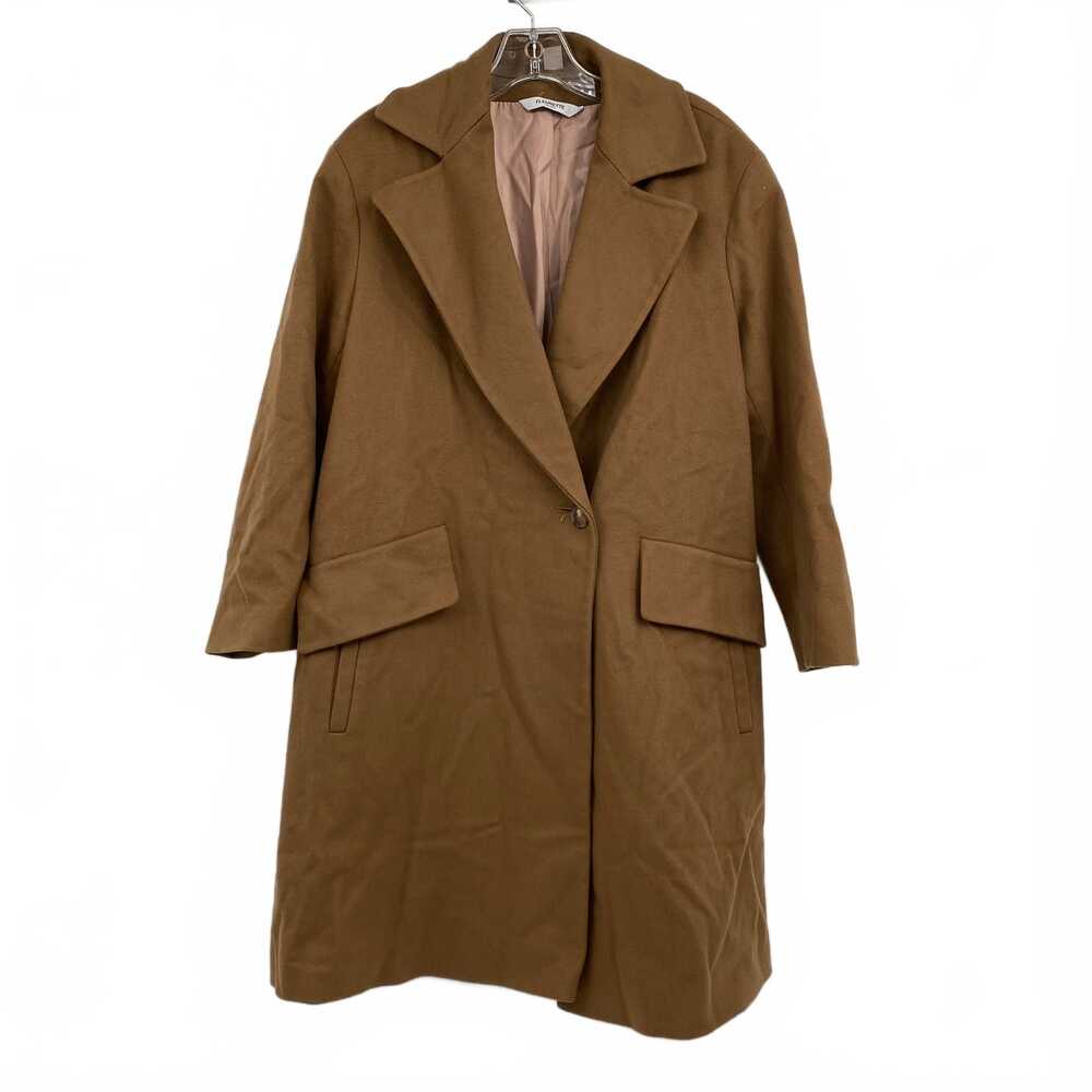 Fleurette Brown 100% Wool Trench Coat | Women’s Size 4
